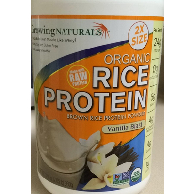 Vanilla Blast Rice Protein Powder