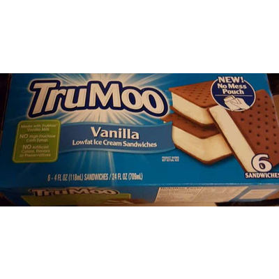 Lowfat Ice Cream Sandwiches, Vanilla