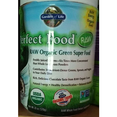 Perfect Food, Raw Organic Green Super Food