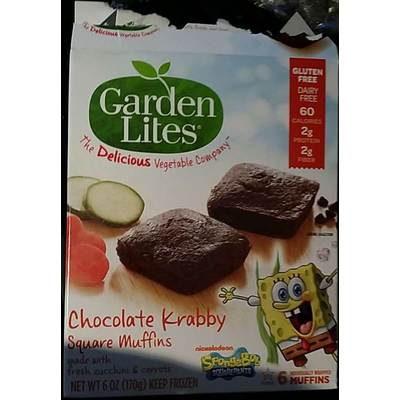 Chocolate Krabby Square Muffins