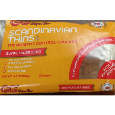 Scandinavian Thins, Sunflower Seed