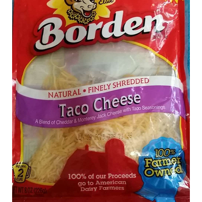 Shredded Cheese, Taco
