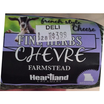 Fine Herbs, Chevre