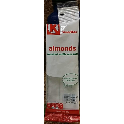 Almonds, Roasted with Sea Salt