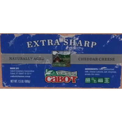 Extra Sharp Cheddar Cheese