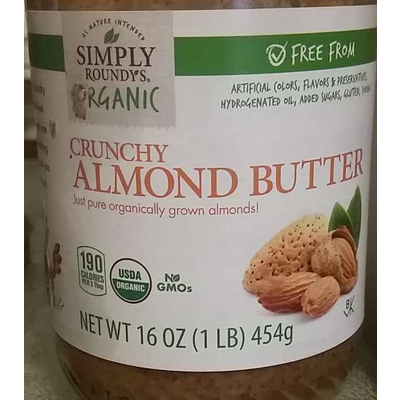 Almond Butter, Crunchy