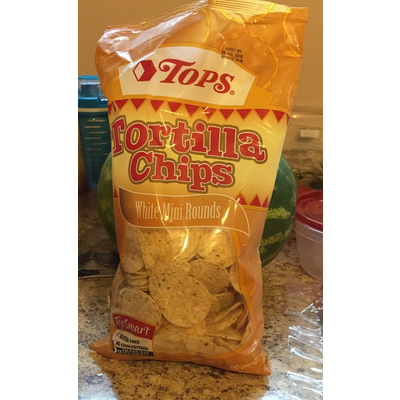 Tortilla Chips, White Mini Rounds