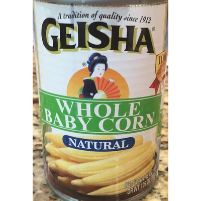 Whole Baby Corn, Natural