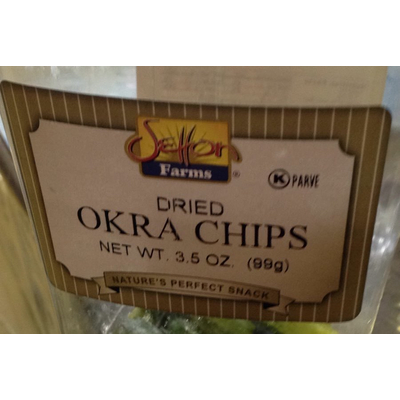 Dried Okra Chips