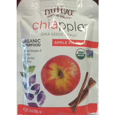 Chiapple Chia Seeds & Fruit, Apple Pie Spice