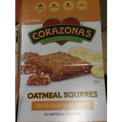 Oatmeal Squares, Banana Walnut