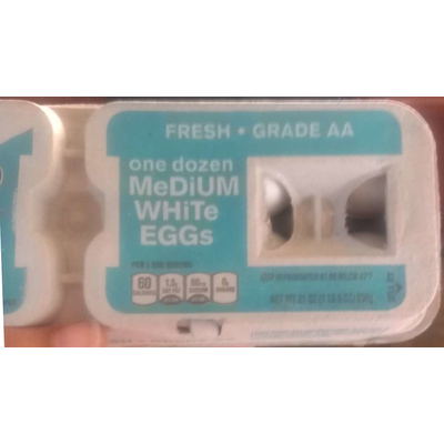 Eggs, Medium, White