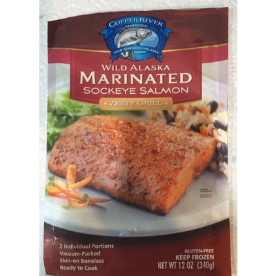 Wild Alaska Marinated Sockeye Salmon