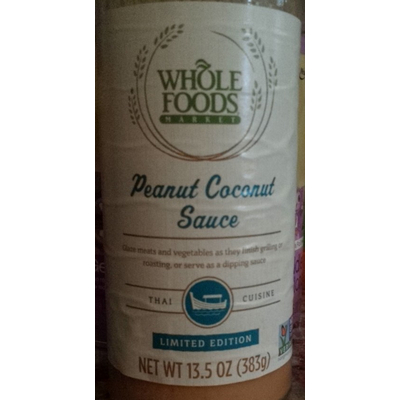 Peanut Coconut Sauce