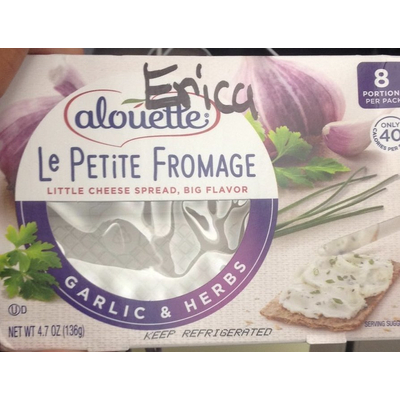 Cheese Spread, Garlic & Herbs