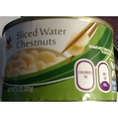 Water Chestnuts, Sliced