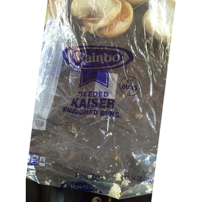 Enriched Buns, Seeded Kaiser