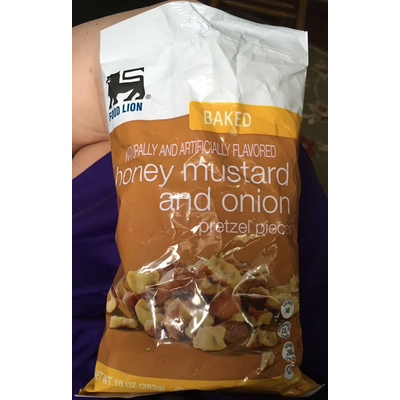 Pretzel Pieces, Honey Mustard and Onion