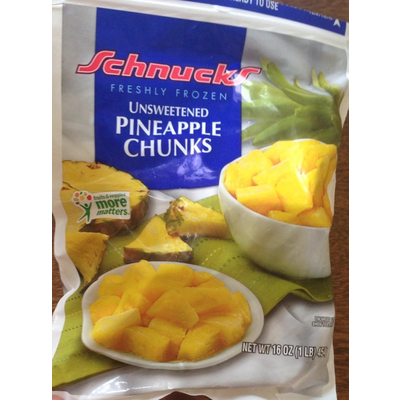 Unsweetened Pineapple Chunks
