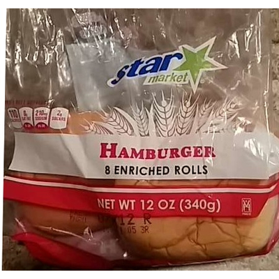 Hamburger Enriched Rolls