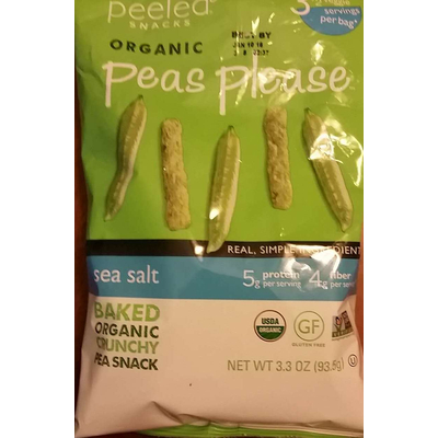 Organic Peas Please, Sea Salt