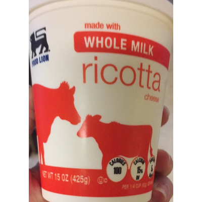 Whole Milk Ricotta