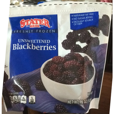 Unsweetened Blackberries