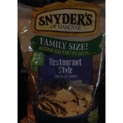Tortilla Chips, Restaurant Style