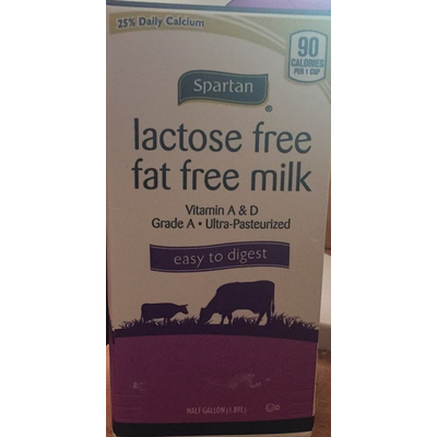 Lactose Free Fat Free Milk