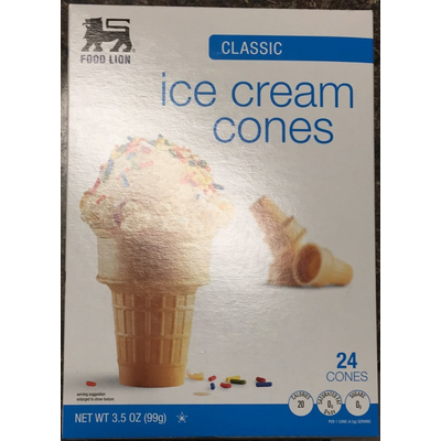 Classic Ice Cream Cones