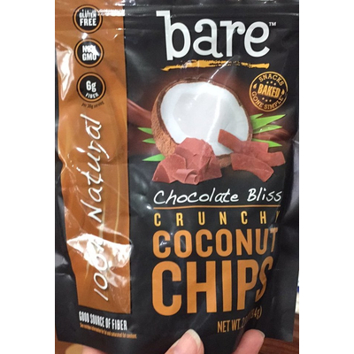 Crunchy Coconut Chips, Chocolate Bliss