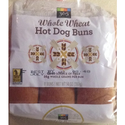 Hot Dog Buns, Whole Wheat