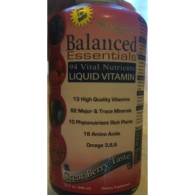 Balanced Essentials 94 Vital Nutrients Liquid Vitamin, Great Berry Taste