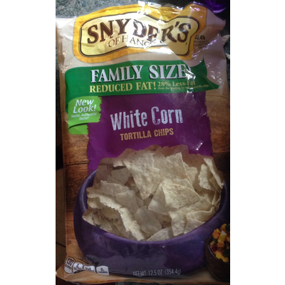 Tortilla Chips, White Corn