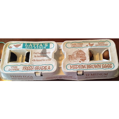 Medium Brown Eggs, Grade A