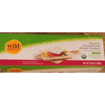 Organic Stoneground Wheat Crackers