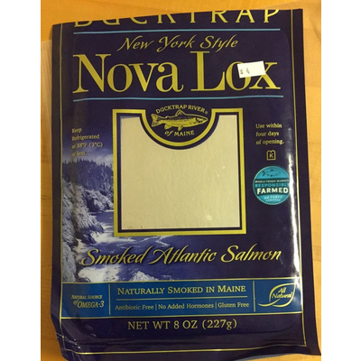 Nova Lox, Smoked Atlantic Salmon