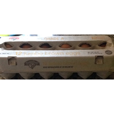 Grade A Jumbo Brown Eggs