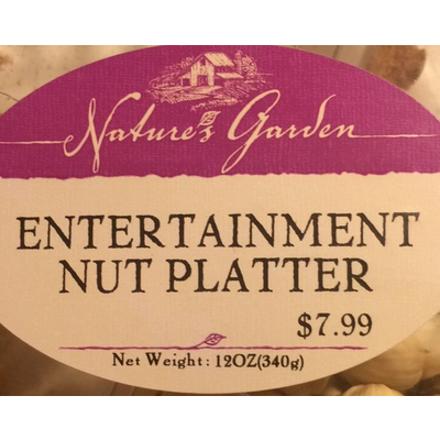 Entertainment Nut Platter