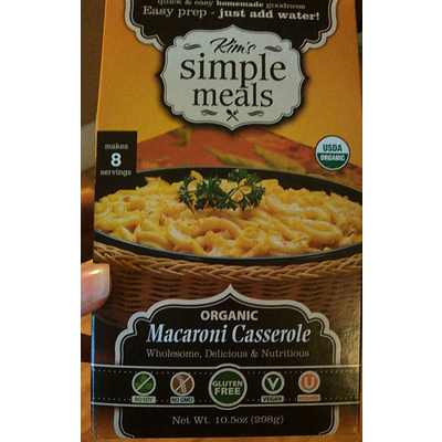Organic Macaroni Casserole