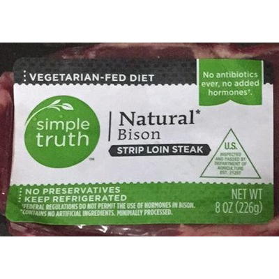 Bison Strip Loin Steak