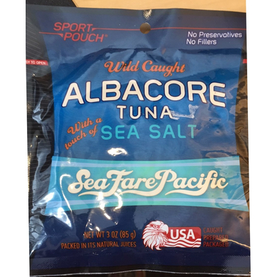 Albacore Tuna with Sea Salt