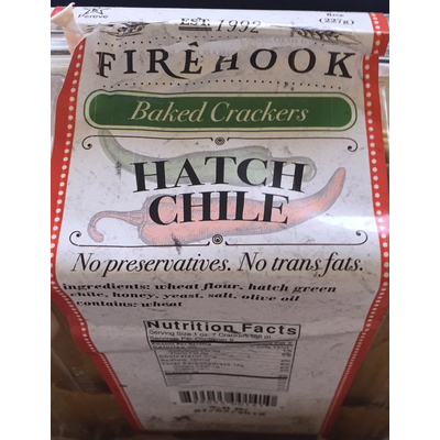 Baked Crackers, Hatch Chile