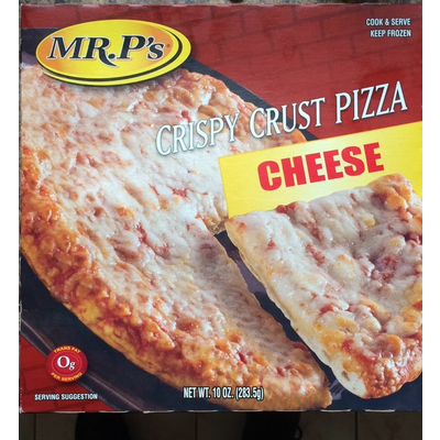 Crispy Crust Pizza, Cheese