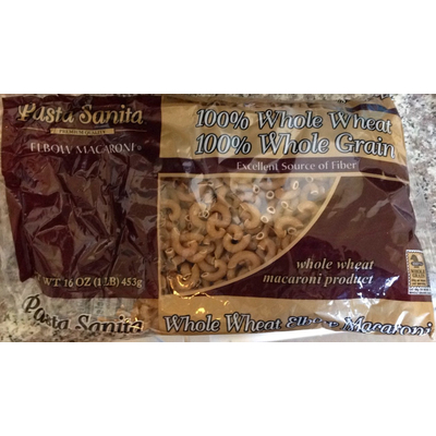 Elbow Macaroni, whole wheat