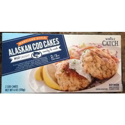 Alaskan Cod Cakes