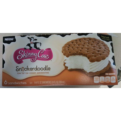 Snickerdoodle, Ice Cream Sandwiches