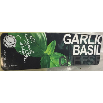 Garlic Basil Cheese.