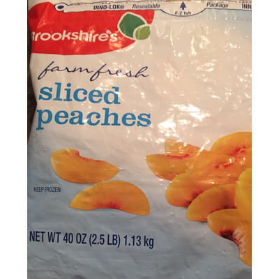 Sliced Peaches