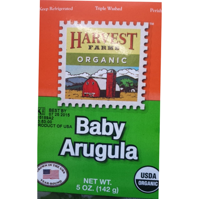 Organic Baby Arugula